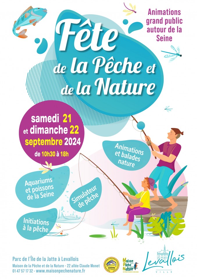 Fête de la Pêche et de la Nature 21 et 22 septembre 24 - PECHE 92/75