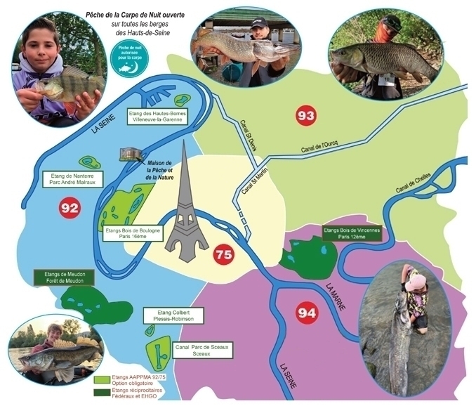 Fishing in the west of Paris is great! - FISHING 92/75